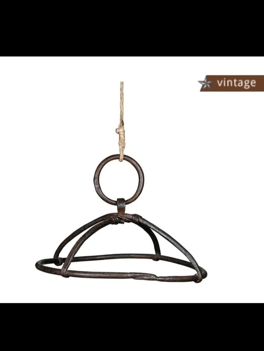 Vintage Metal Hanging Rack Towel Rack Vintage Hanging Rack